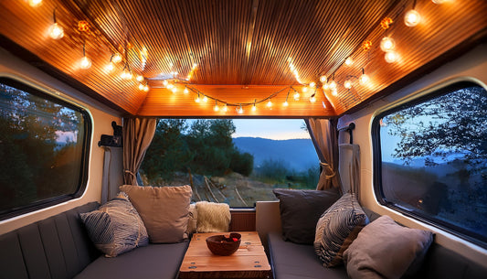 Exploring the Versatility of Solar String Lights for Van Life