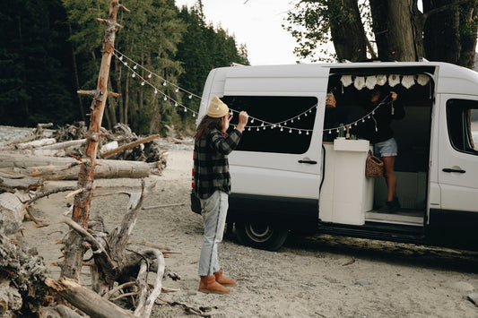 The Perfect Ambiance: Camping Party String Lights